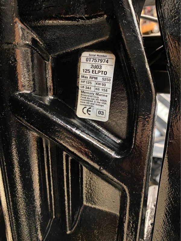 2005 Mercury 125 HP 2-Stroke 20" Shaft - Image 6