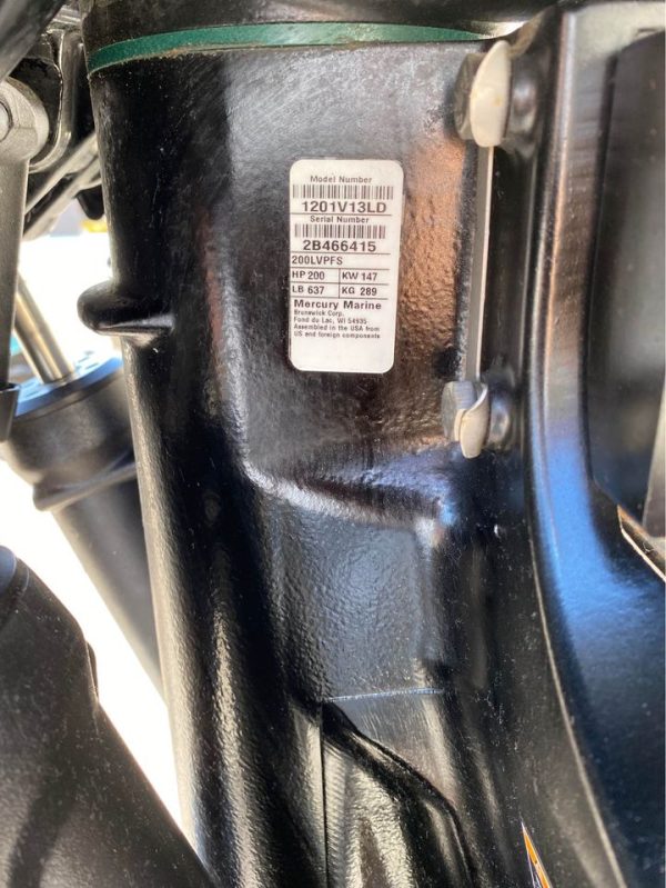 2018 Mercury Verado Pro 200 HP 4-Stroke 20" Shaft - Image 6