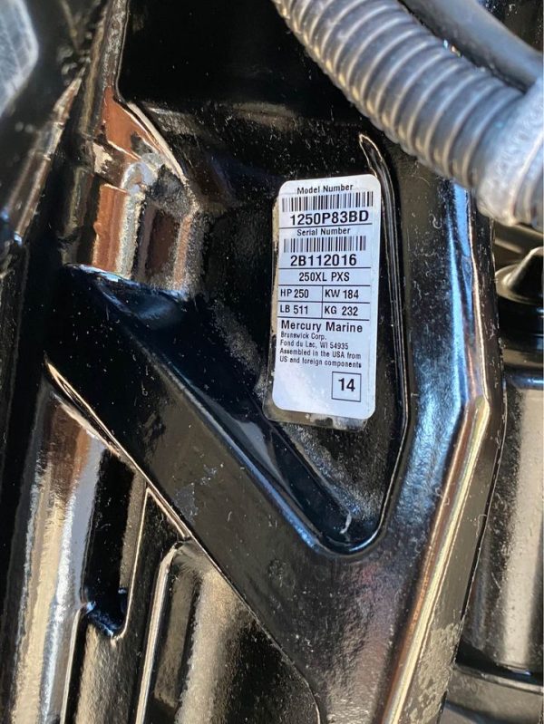 2014 Mercury 250 HP Optimax Pro XS 2-Stroke 25" Shaft - Image 7