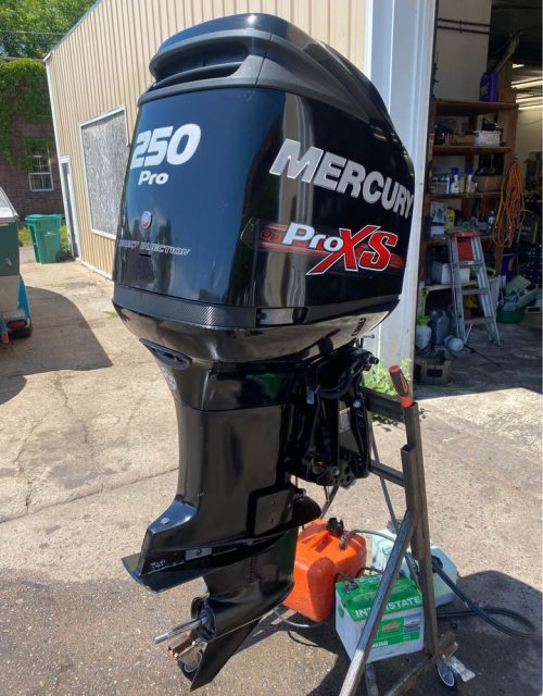 2014 Mercury 250 HP Optimax Pro XS 2-Stroke 25" Shaft