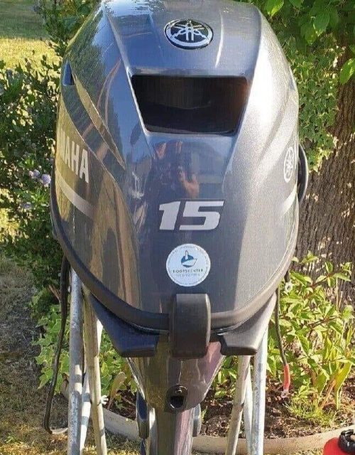 2020 Yamaha 15 hp 4-Stroke 20" outboard motor