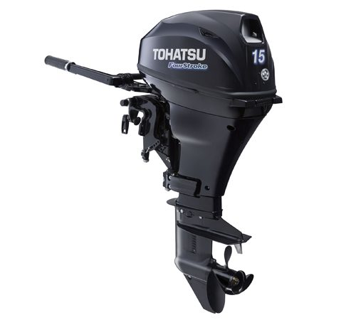 2017 Tohatsu 15 HP MFS15DEFL Outboard Motor