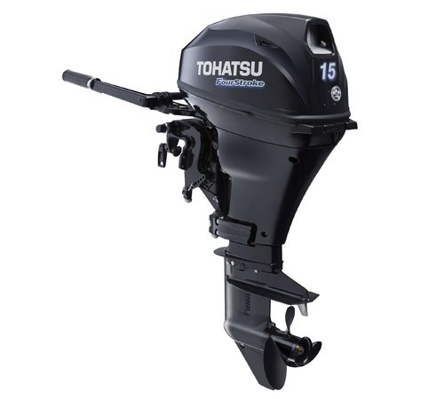 2017 Tohatsu 15 HP MFS15DEFS Outboard Motor