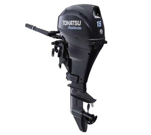 2017 Tohatsu 15 HP MFS15DS Outboard Motor
