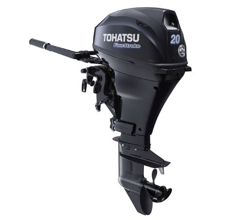 2017 Tohatsu 20 HP MFS20DEFL Outboard Motor