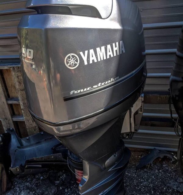 2010 Yamaha 90 hp 4-Stroke 20'' Shaft outboard motor - Image 2