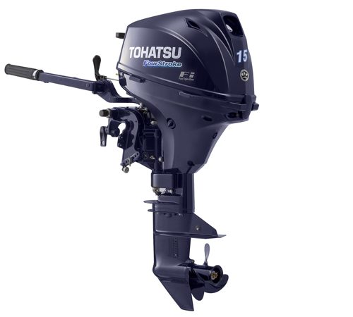 2018 Tohatsu 15 Hp MFS15EEFL Outboard Motor