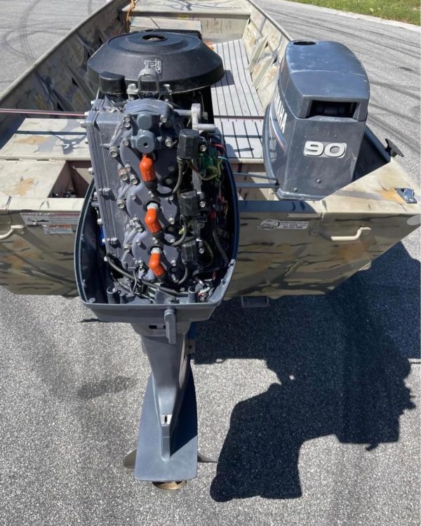 Used 2004 Yamaha 90 hp 2 Stroke - Image 3