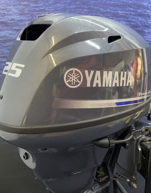 2019 Yamaha 25 hp 4-stroke Short Shaft Tiller outboard motor