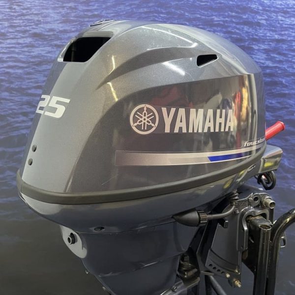 2019 Yamaha 25 hp 4-stroke Short Shaft Tiller outboard motor