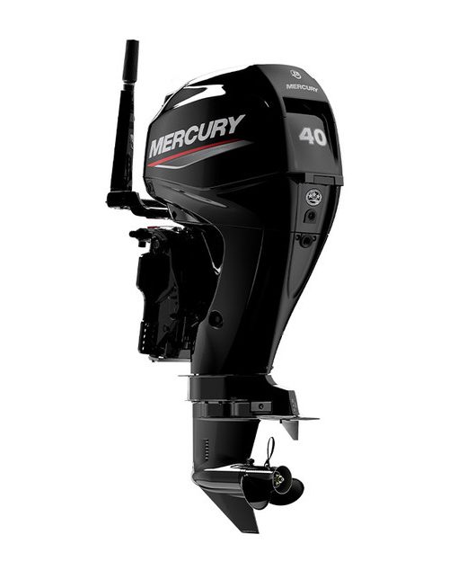 Mercury 40HP MLHGA FourStroke Outboard w/ Clamp