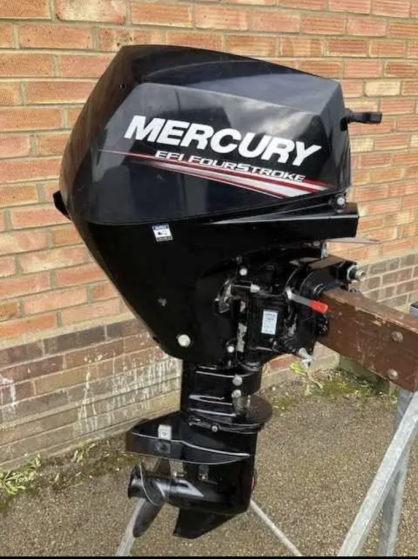 2021 Mercury 20 hp EFI Outboard motor (short shaft) - Image 2