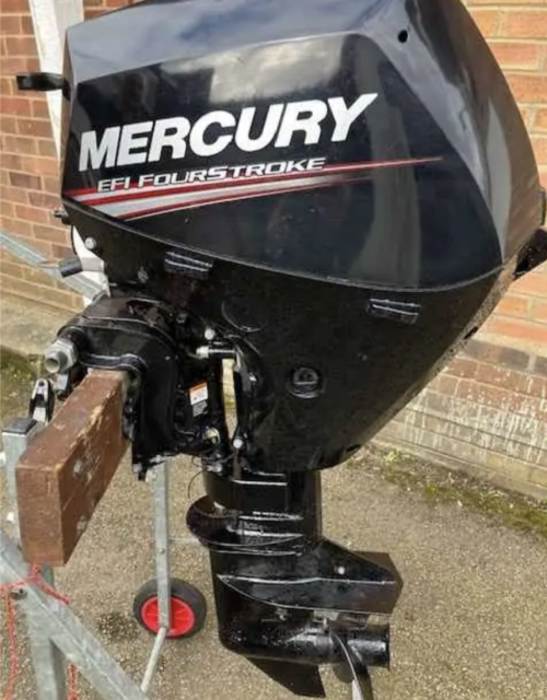 2021 Mercury 20 hp EFI Outboard motor (short shaft)