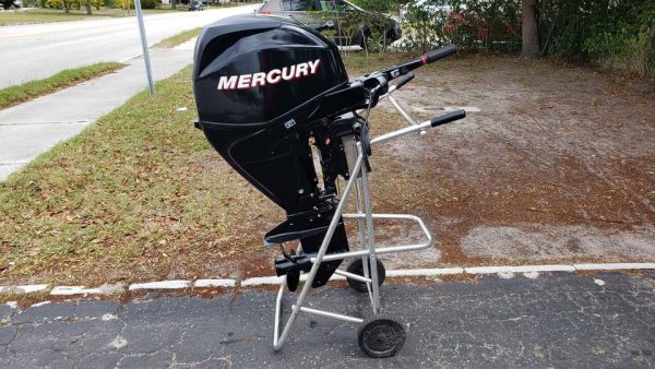 2013 Mercury 25 HP 4-Stroke 25" Shaft Tiller Motor - Image 3