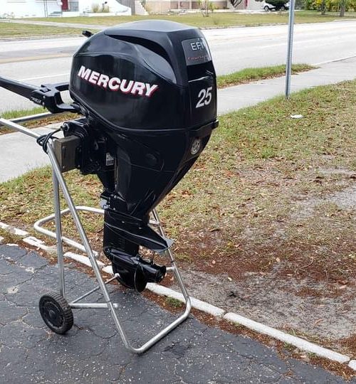 2013 Mercury 25 HP 4-Stroke 25" Shaft Tiller Motor