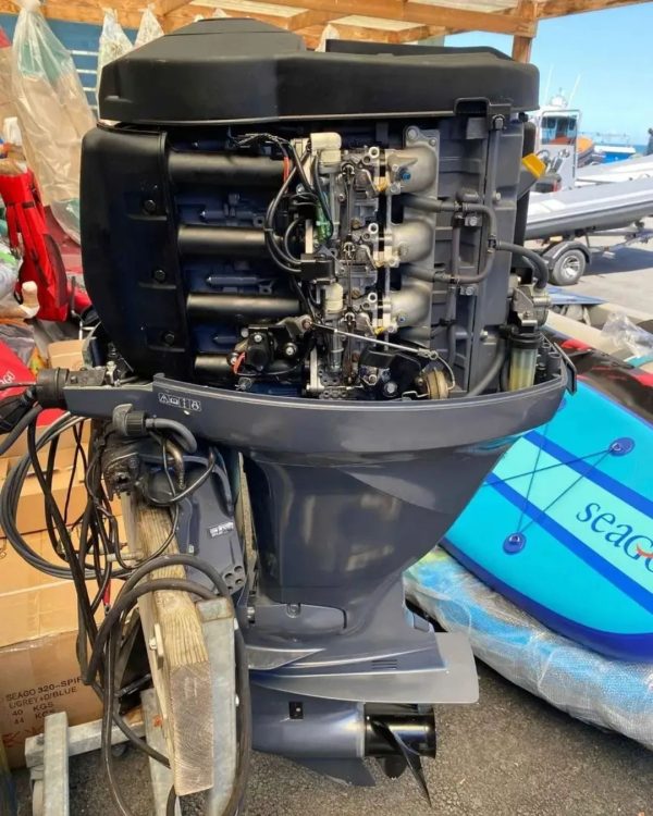 2003 Yamaha 100 HP 4-stroke 20" Shaft Outboard Motor - Image 5