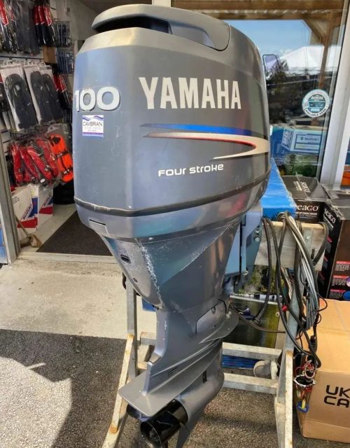 2003 Yamaha 100 HP 4-stroke 20" Shaft Outboard Motor