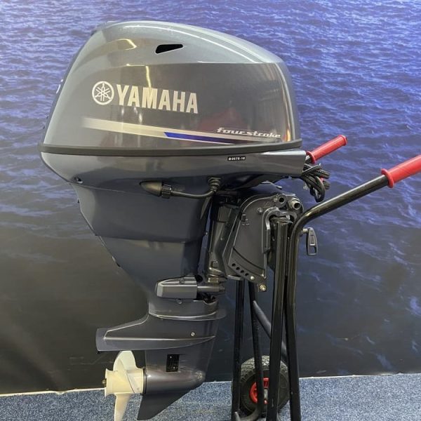 2019 Yamaha 25 hp 4-stroke Short Shaft Tiller outboard motor - Image 2