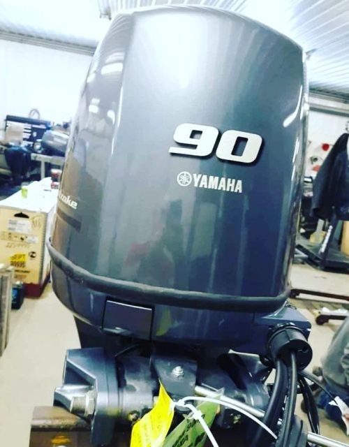 2018 Yamaha F90LB 90 HP Outboard Motor