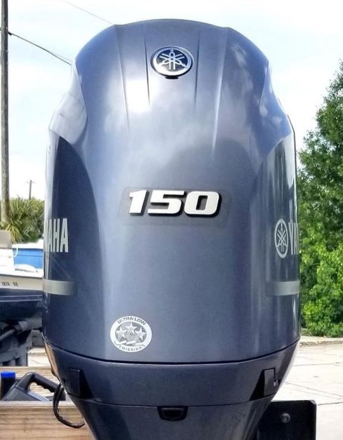 2017 Yamaha 150 hp 4-Stroke 20'' Shaft Power Tilt And Trim Outboard Motor