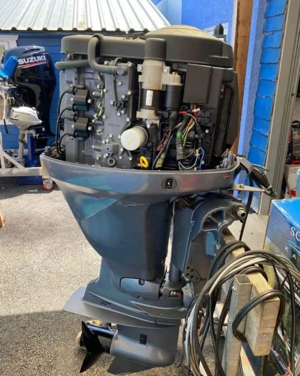 2003 Yamaha 100 HP 4-stroke 20" Shaft Outboard Motor - Image 6