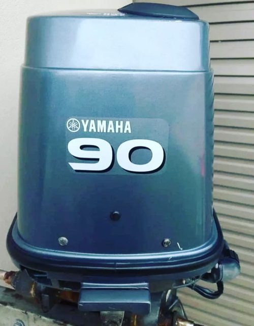 2012 Yamaha 90 HP 3 Cylinder 2 Stroke 25" Carbureted Outboard Motor