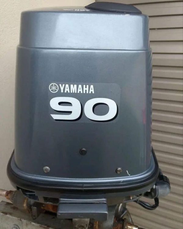 2013 Yamaha 90 HP 2-stroke 20' shaft Outboard Motor - Image 4